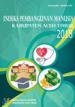 Indeks Pembangunan Manusia Kabupaten Aceh Timur 2018