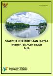 Statistik Kesejahteraan Rakyat Kabupaten Aceh Timur 2016