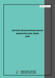 Statistik Kesejahteraan Rakyat Kabupaten Aceh Timur 2019